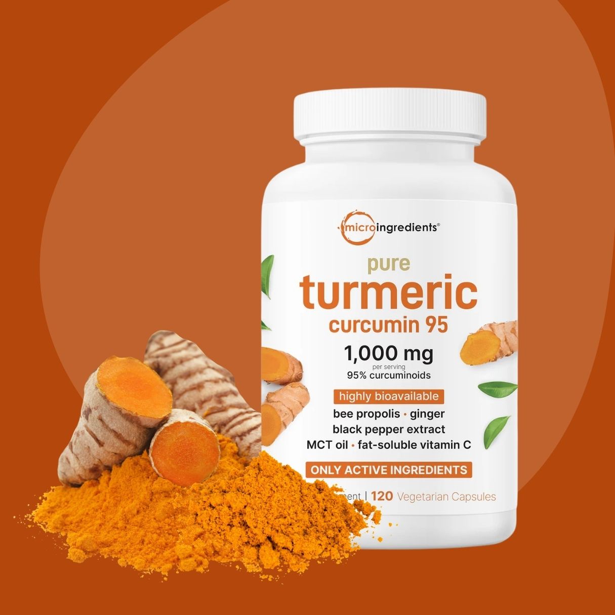 Micro Ingredientes Curcumina de Cúrcuma- 1.000 mg