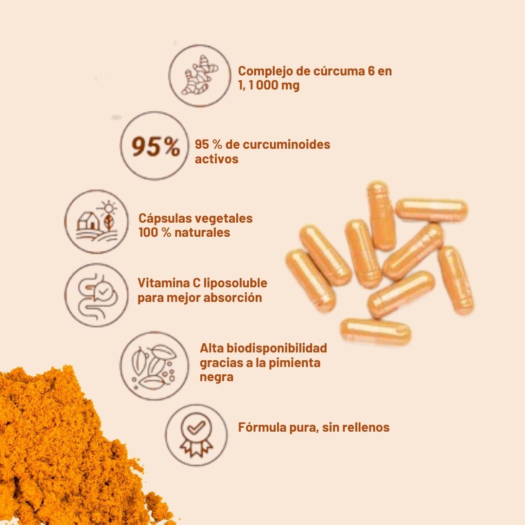Micro Ingredientes Curcumina de Cúrcuma- 1.000 mg