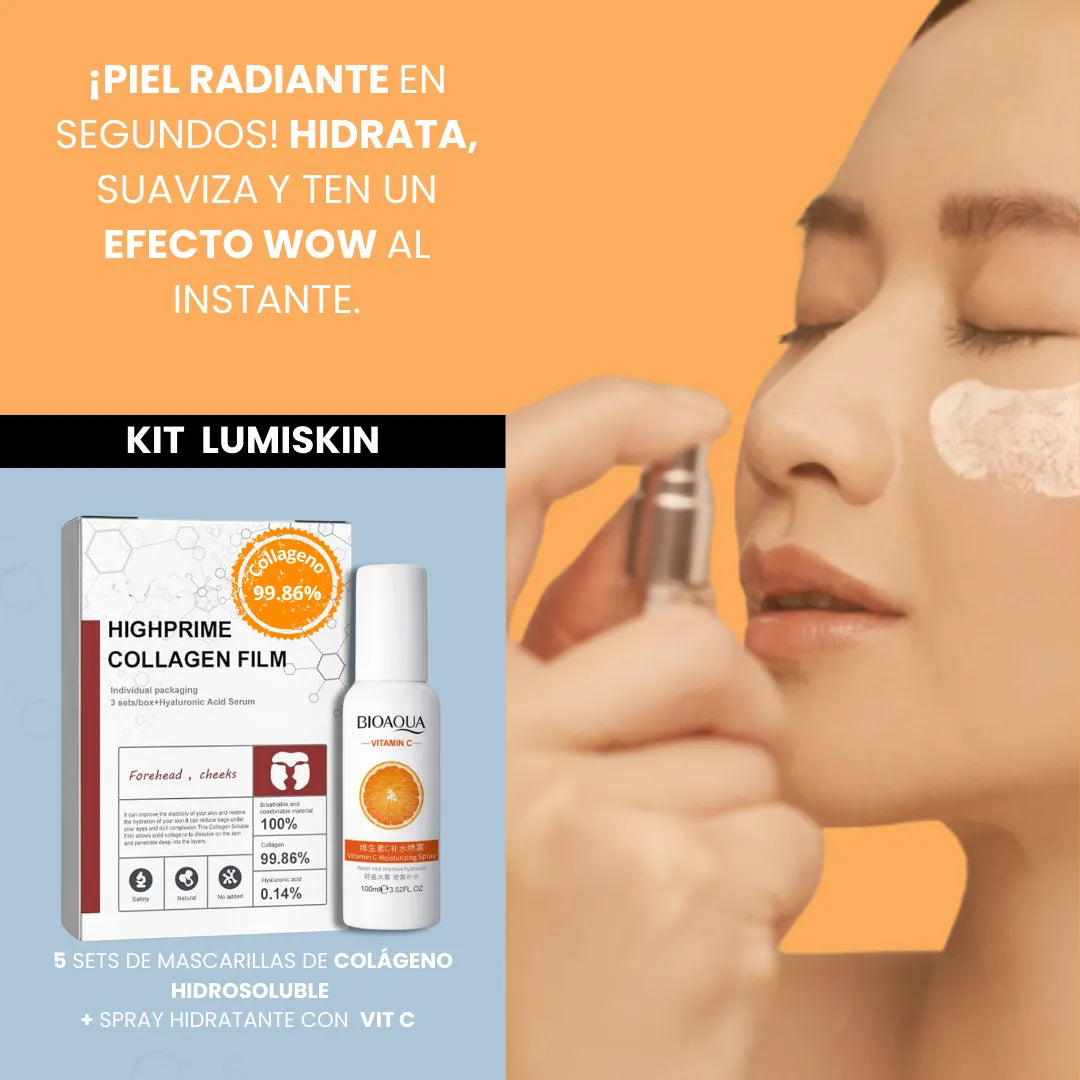 KIT LUMISKIN -Set Hidratante con Vit C