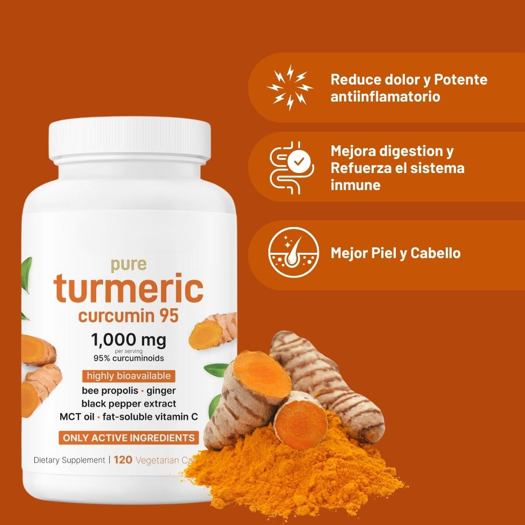 Micro Ingredientes Curcumina de Cúrcuma- 1.000 mg