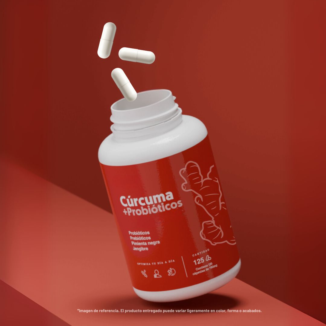 Cúrcuma + Probióticos