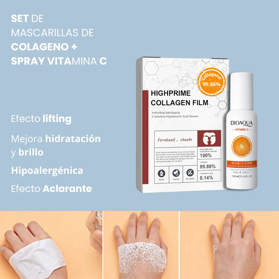 KIT LUMISKIN -Set Hidratante con Vit C