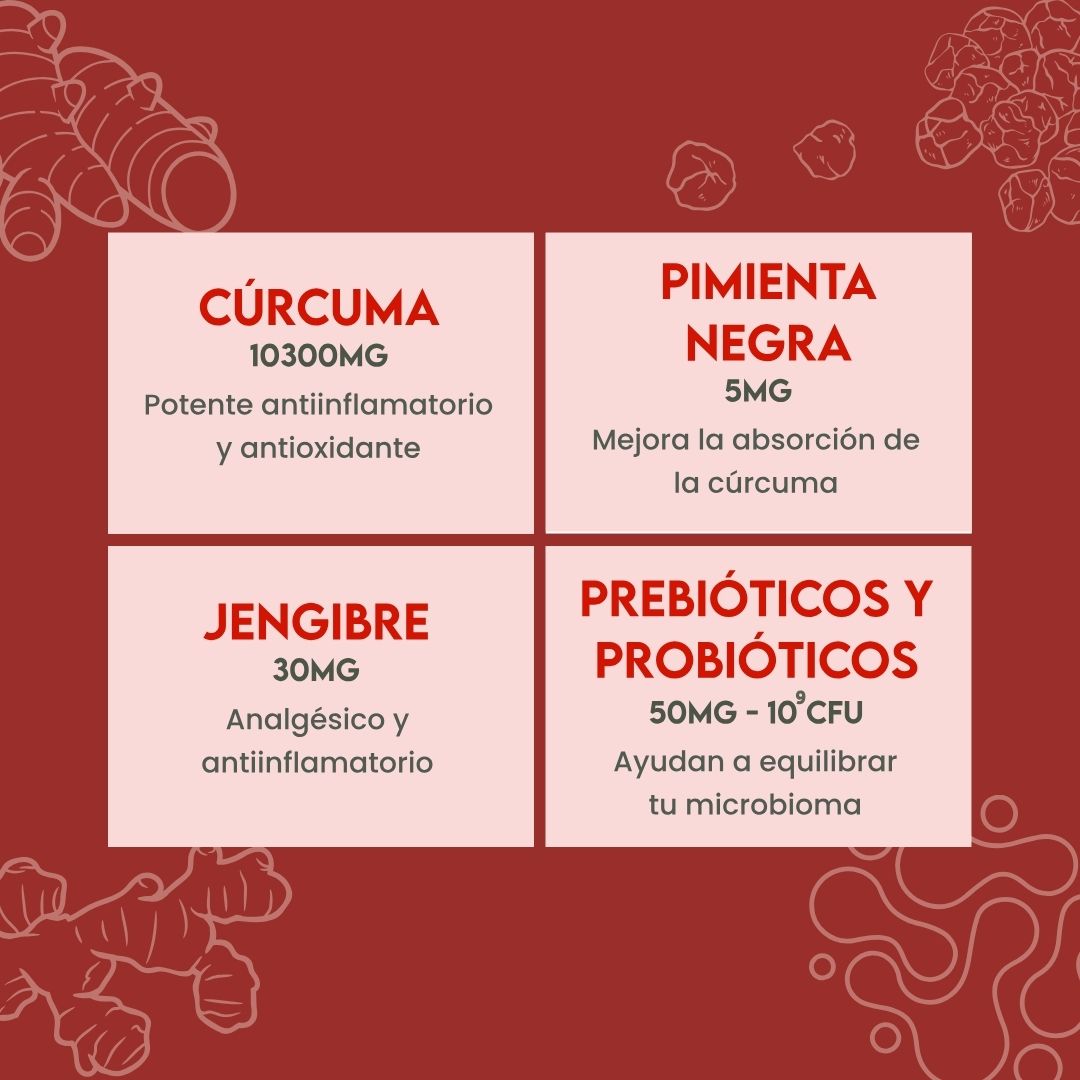 Cúrcuma + Probióticos