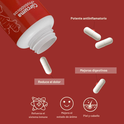Cúrcuma + Probióticos
